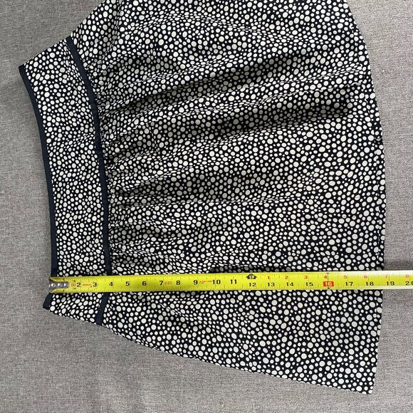 The Limited Pleated A-Line Skirt Women's 6 Black White Polka Dot Casual - Picture 11 of 11